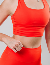 Dynamic Sport Bra Fire Orange