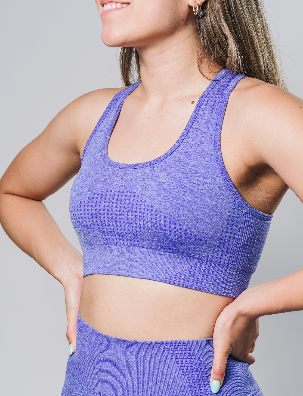 AURA Set Morado - Bra + Short