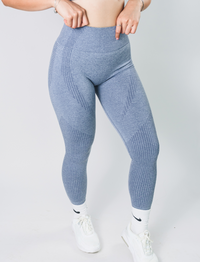 AURA Set Gris - Bra + Leggin