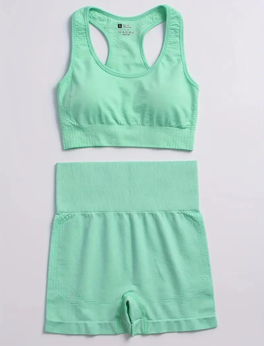 AURA Set Menta - Bra +Short