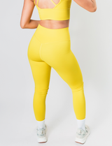 Dynamic Sunflower Yellow Leggings