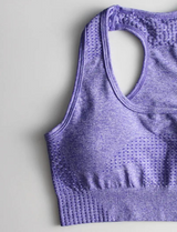 AURA Sport Bra Morado