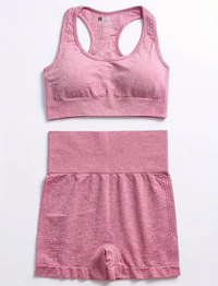 AURA Set Rosa - Bra + Short