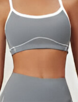 DRIVE Sport Bra Gris Acero