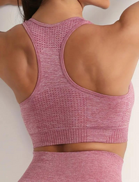 AURA Sport Bra Rosa