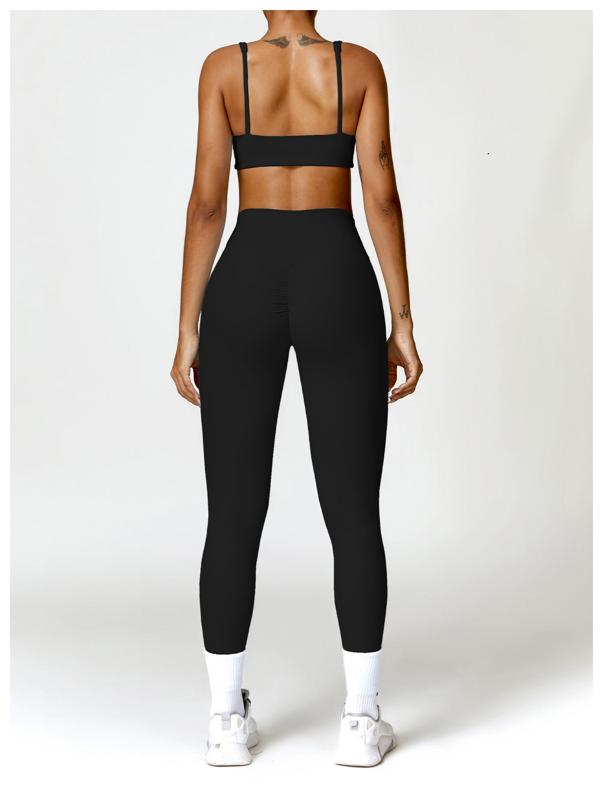 FOCUS Set Negro Top + Leggins