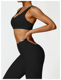 FOCUS Set Negro Top + Leggins