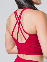Dynamic Sport Bra Cherry Red