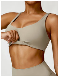 FOCUS Sport Bra Beige
