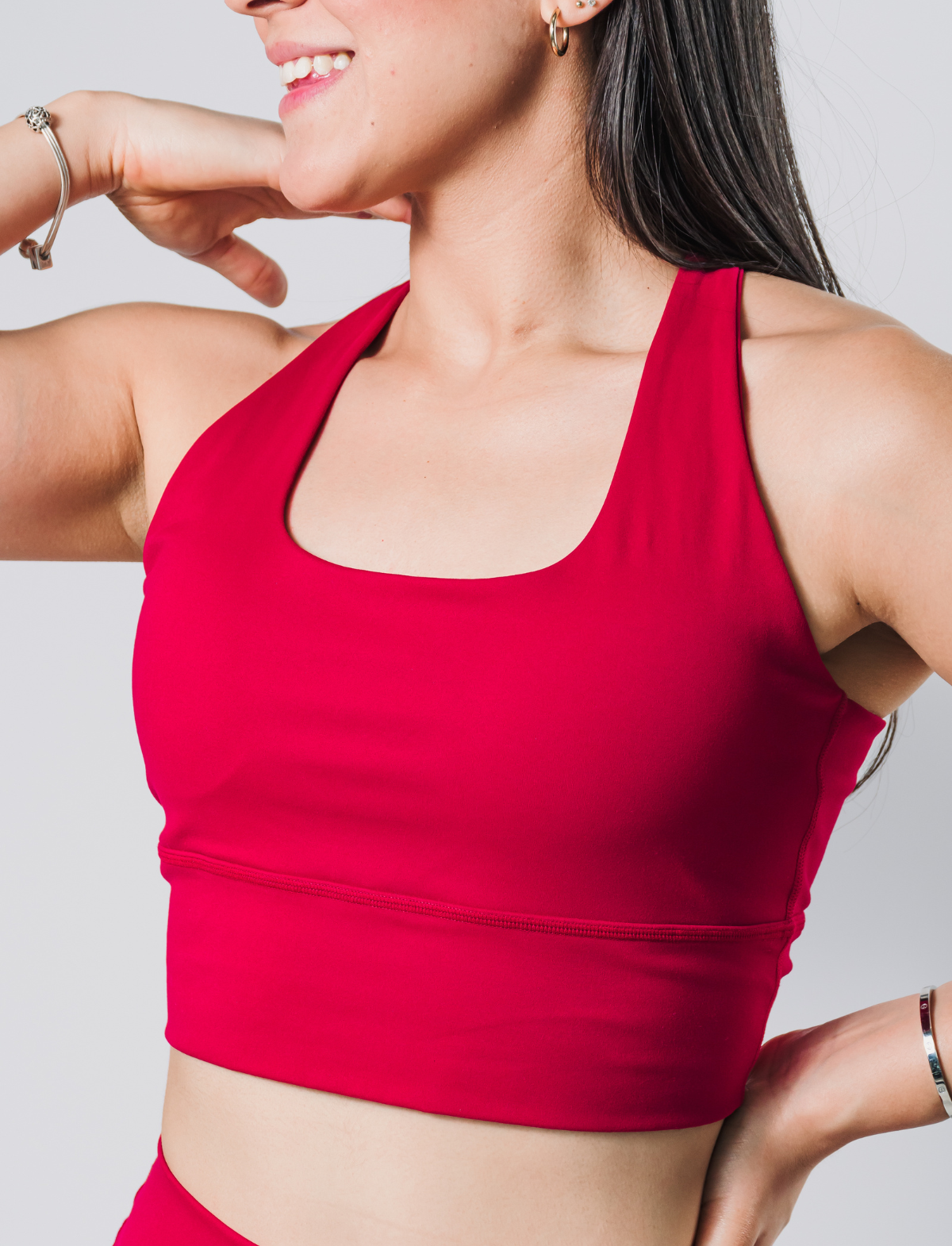 Dynamic Sport Bra Cherry Red