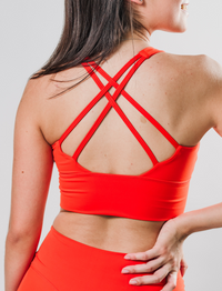 Dynamic Sport Bra Fire Orange