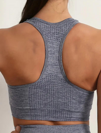 AURA Sport Bra Gris