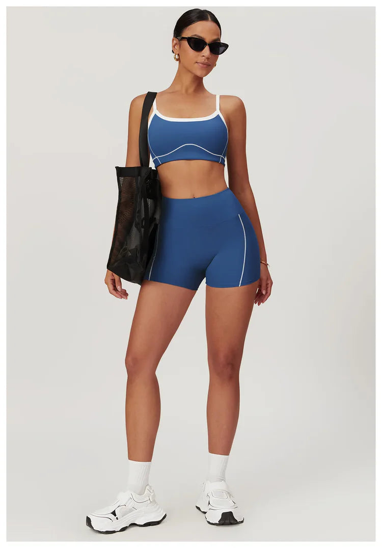 DRIVE Set Bra + Short Azul Marino