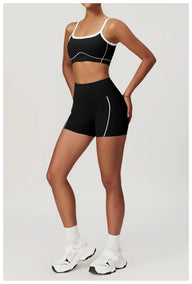 DRIVE Set Bra + Short Negro