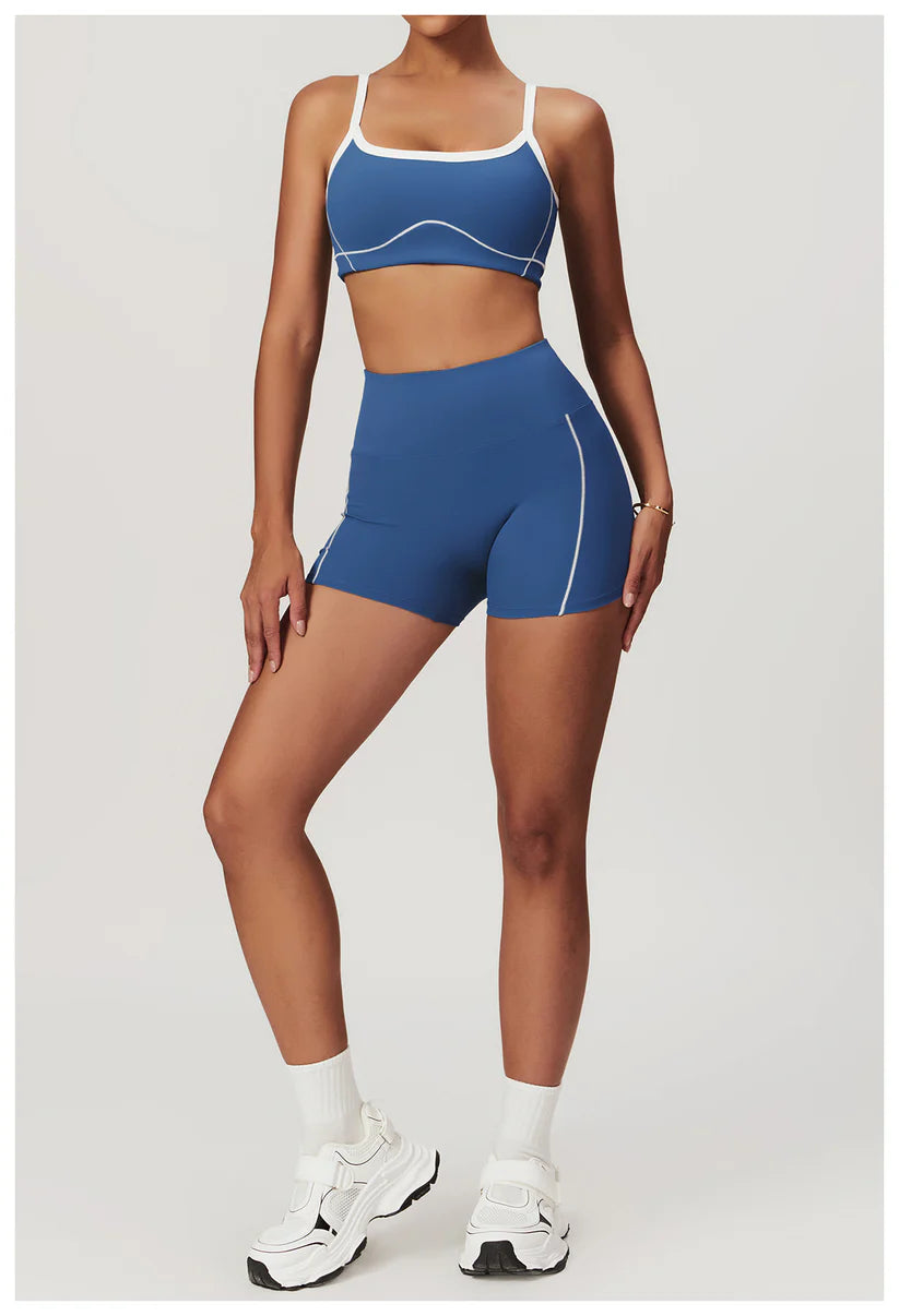 DRIVE Set Bra + Short Azul Marino