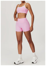 DRIVE Set Bra + Short Rosa Pastel