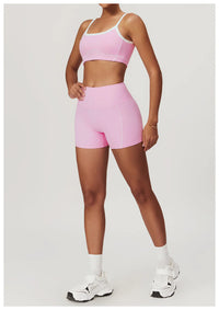 DRIVE Set Bra + Short Rosa Pastel
