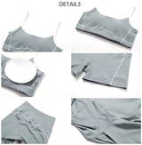 DRIVE Sport Bra Gris Acero